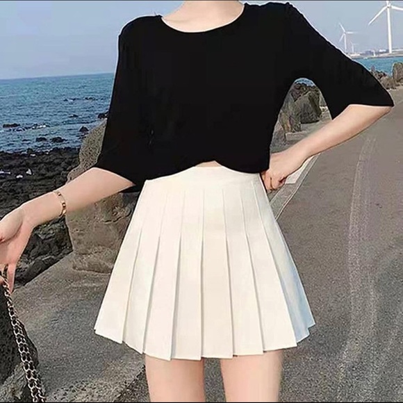 Hoerev Girls high waist pleated skirt-US size 4 - Picture 1 of 13